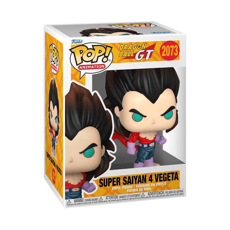 Funko Pop! Dragon Ball: Super Saiyan 4 - Vegeta (Vinyl Figure, Collectible)