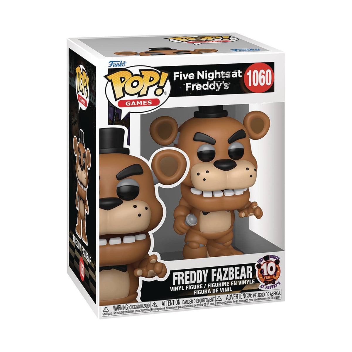 FUNKO: POP GAMES - FIGHT NIGHTS AT FREDDYS 10TH ANNIVERSARY - FREDDY FIGURE