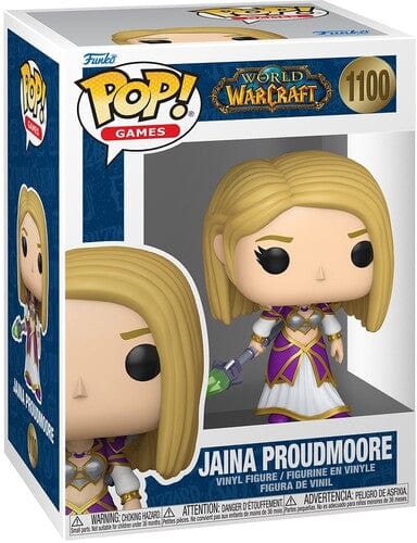 Funko Pop! Games: World of Warcraft - Jaina Proudmoore (Action Figure, Collectible)