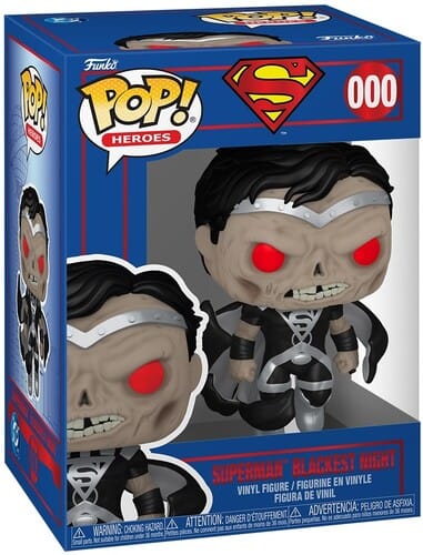 Funko POP!: Heroes: Shield Through the Ages - Superman Blackest Night