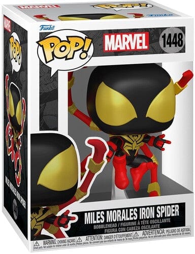 FUNKO POP! MARVEL: Spider-Man Comics- Miles Iron Spider