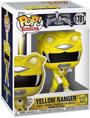 Funko Pop!: Mighty Morphin Power Rangers Movie - Yellow Ranger (Glow-in-the-Dark)