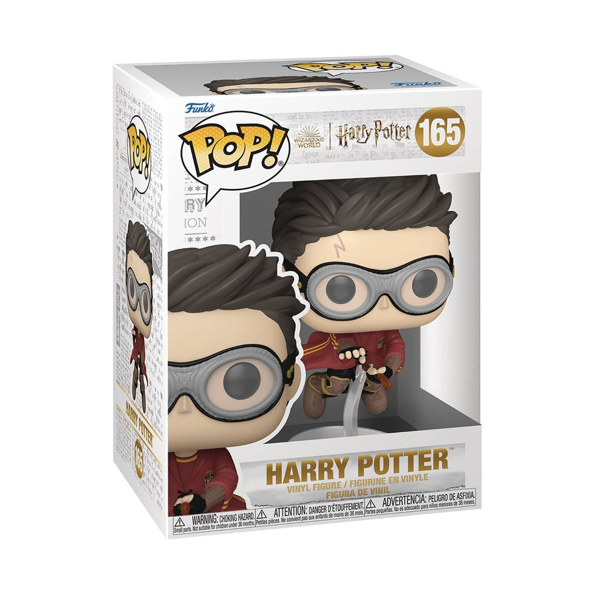 FUNKO: POP MOVIES - HARRY POTTER - PRISON OF AZKABAN - HARRY BROOM FIGURE
