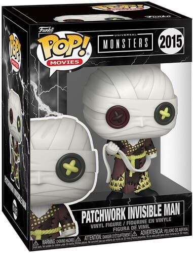 Funko POP! Movies: Universal Monsters - Patchwork Invisible Man