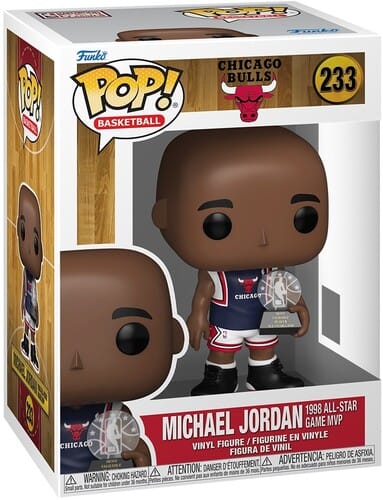 Funko POP! NBA Legends: Chicago Bulls - Michael Jordan (1998 All-Star Game MVP)