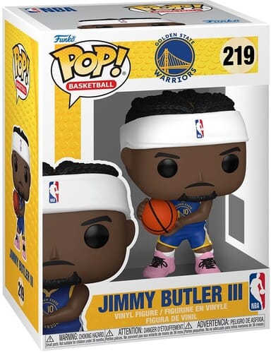Funko POP! NBA: Warriors - Jimmy Butler III