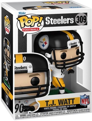 Funko Pop! NFL: Steelers - TJ Watt (Vinyl Figure, Collectible)