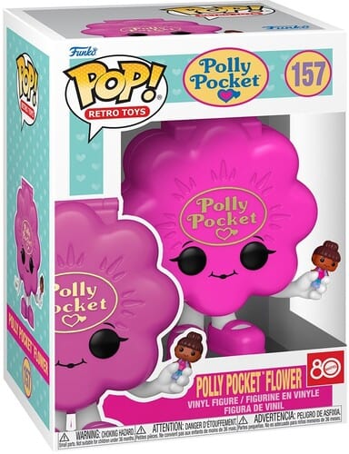 Funko Pop!: Polly Pocket - Flower Shell, Pink