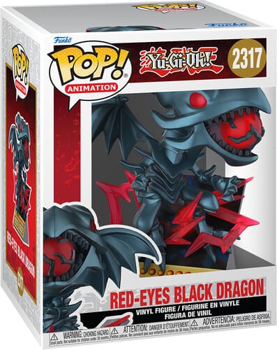 Funko POP! Premium: Yu-Gi-Oh! - Red-Eyes Black Dragon (Card)