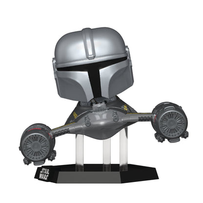 Funko Pop! Rides: Star Wars - Mandalorian in N-1 Starfighter (with R5-D4)