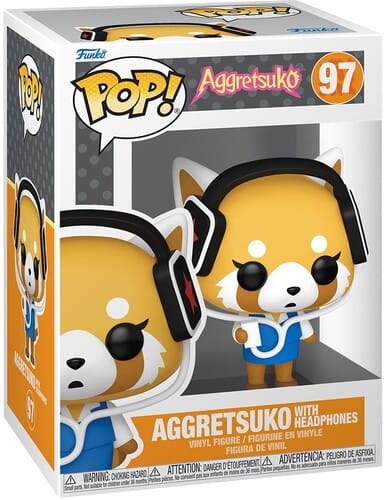 Funko Pop!: Sanrio - Aggretsuko w/ Headphones