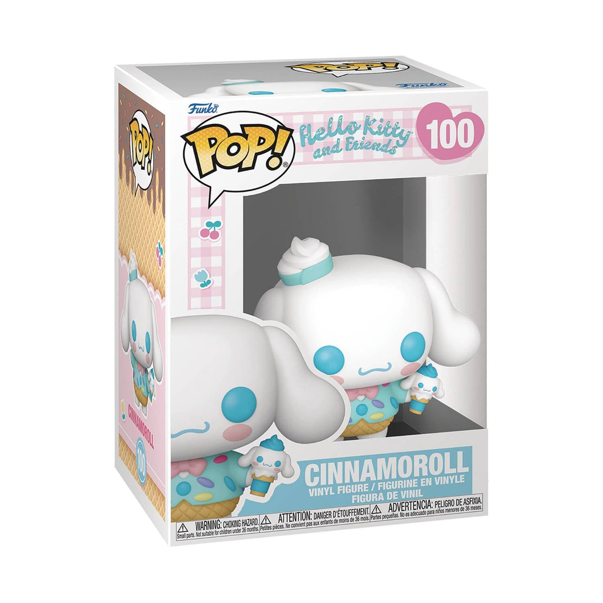 FUNKO: POP SANRIO - HELLO KITTY ICE CREAM - CINNAMOROLL FIGURE