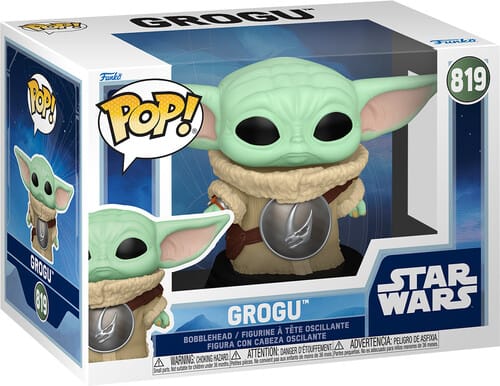 Funko POP! Star Wars: Mandalorian & Grogu - Grogu with Mudhorn Chest Armor
