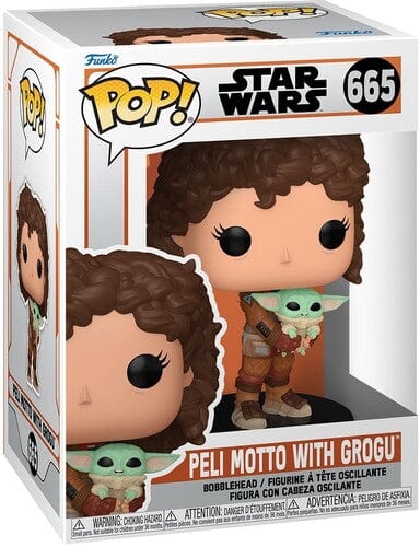 Funko Pop!: Star Wars - Peli Motto with Grogu (Mandalorian)