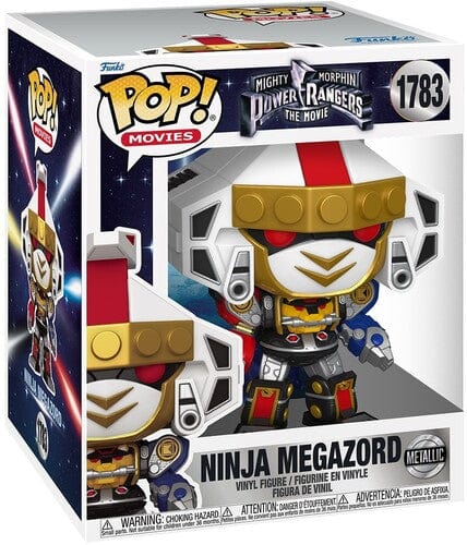 Funko Pop! Super: Mighty Morphin Power Rangers - Ninja Megazord (Metallic)