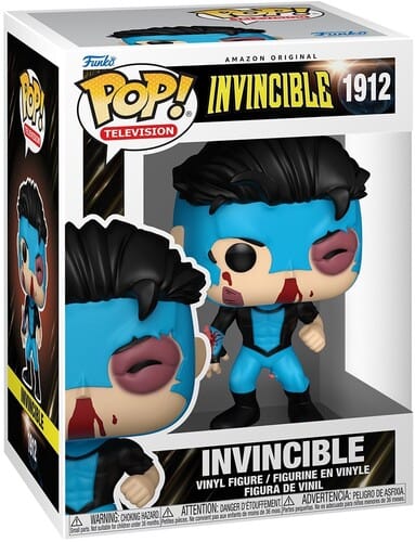 Funko POP! Television: Invincible - Invincible (Conquest Battle Damaged (Bloody))