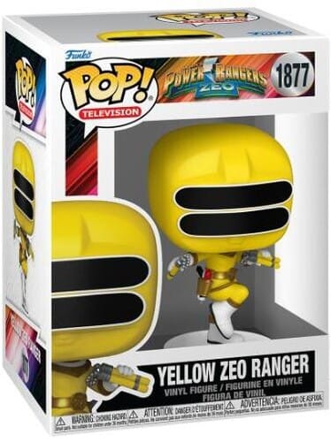 Funko POP! Television: Power Rangers Zeo - Yellow Zeo Ranger