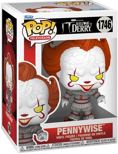 Funko POP!: Television: Welcome to Derry - Pennywise (Vinyl Figure, Collectible)
