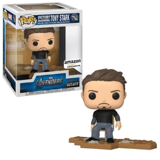 Funko Pop! Deluxe: Marvel - Tony Stark, Victory Shawarma (Avengers)