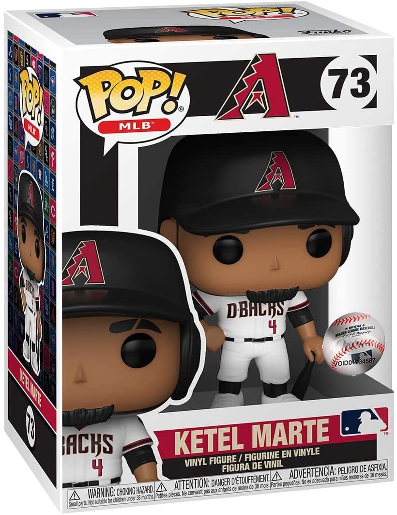 Funko Pop!: MLB - Ketel Marte, Home Uniform