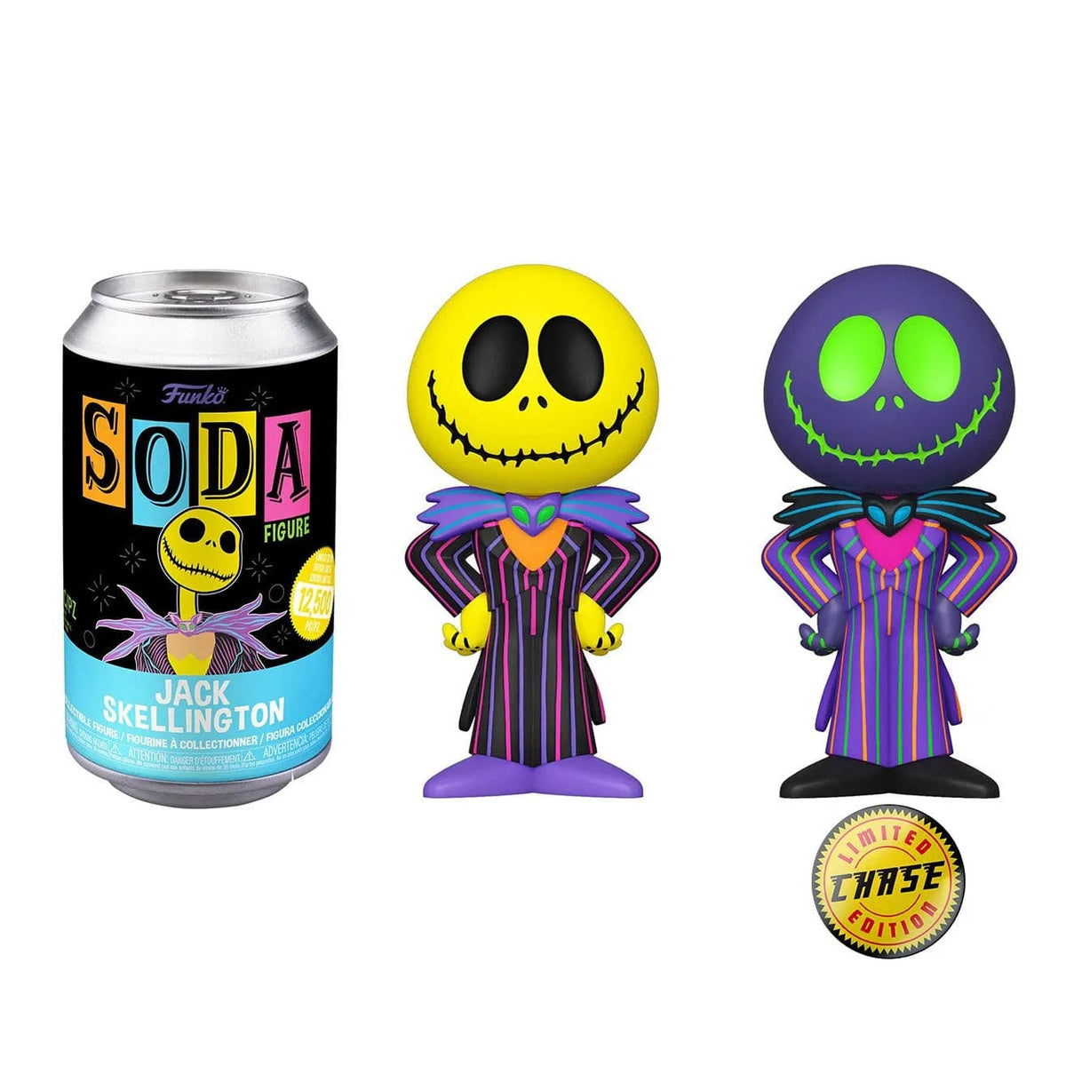 Funko Soda: Disney - Jack Skellington, Blacklight (Nightmare Before Christmas)