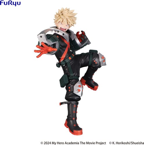 Furyu My Hero Academia: Youre Next Katsuki Bakugo Trio-Try-It Statue