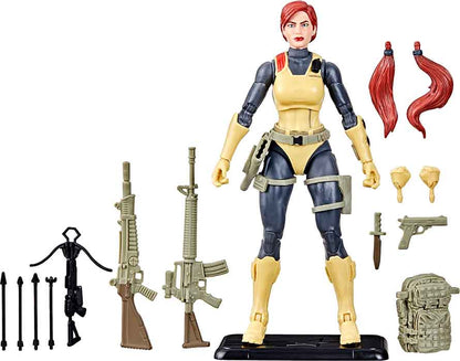 G.I. Joe Classified 6 Inch Action Figure Retro - Scarlett (Damaged Packaging)