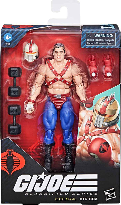 G.I. Joe Classified 6 Inch Action Figure Wave 17 - Big Boa #114 (Sub-Standard Packaging)