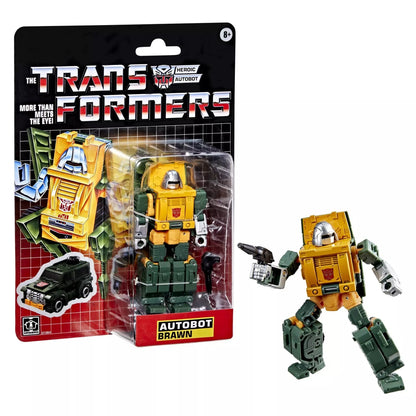 Transformers Retro G1 6 Inch Action Figure - Autobot Brawn