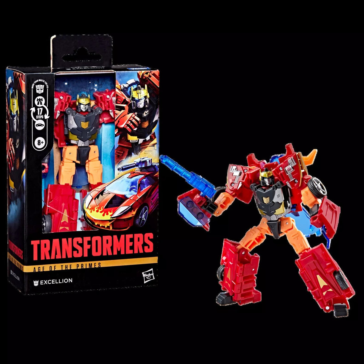 Transformers Age of the Primes 5.5 Inch Action Figure Deluxe Class - Excellion