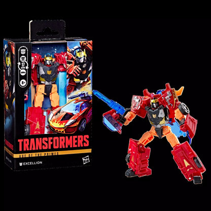 Transformers Age of the Primes 5.5 Inch Action Figure Deluxe Class - Excellion