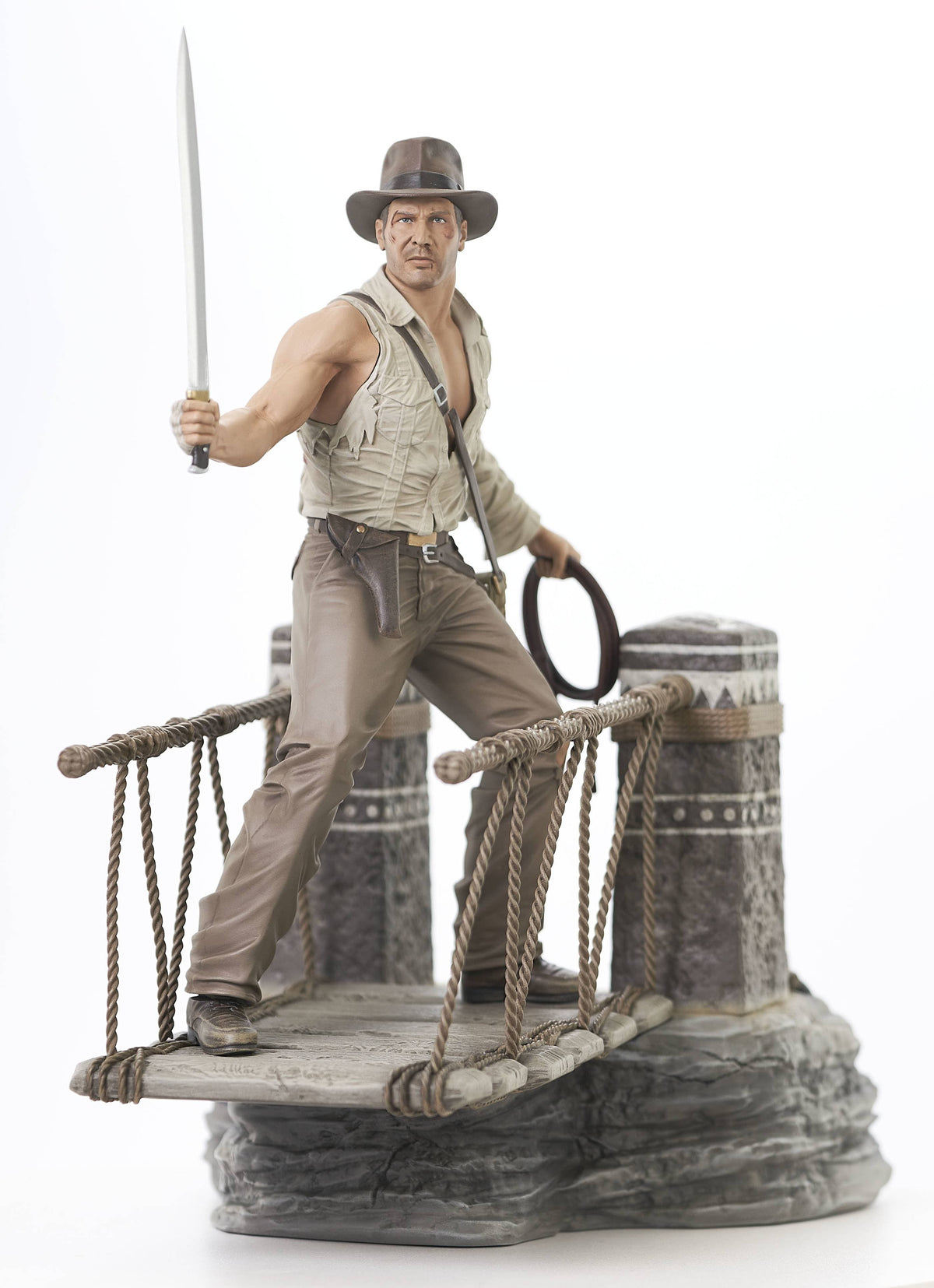 Indiana Jones Temple of Doom Rope Bridge Statue