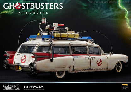 Ghostbusters Afterlife 22 Inch Vehicle Figure 1/6 Scale - Ecto-1 (Previously Opened and Displayed)