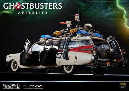 Ghostbusters Afterlife 22 Inch Vehicle Figure 1/6 Scale - Ecto-1 (Previously Opened and Displayed)