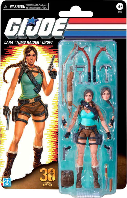 G.I. Joe Classified 6 Inch Action Figure Collaborative - Lara Croft Tomb Raider (Pre-Order Ships Oct. 2026)