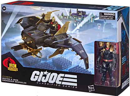 G.I. Joe Classified 6 Inch Scale Vehicle Figure - Destro & Iron Grenadier Despoiler