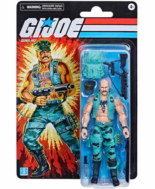 G.I. Joe Classified 6 Inch Action Figure Retro Exclusive - Gung Ho (Shelf Wear (Packaging)