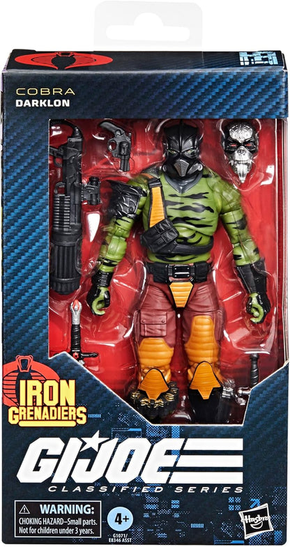 G.I. Joe Classified 6 Inch Action Figure Wave 21 - Darklon #155