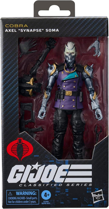 G.I. Joe Classified 6 Inch Action Figure Wave 26 - Axel Synapse Soma #211 (Pre-Order Ships Nov. 2026)