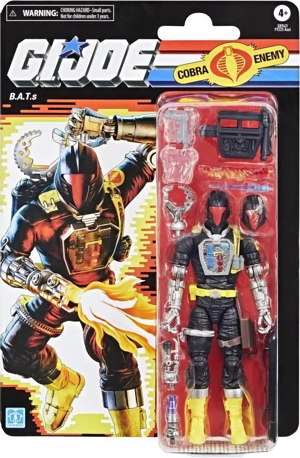 G.I. Joe Classifired 6 Inch Action Figure Retro - B.A.T. (Battle Android Trooper)