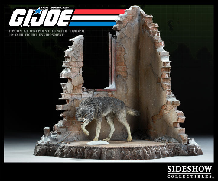 G.I. Joe 12 Inch Scale Figure Environment - Recon at Waypoint 12 with Timber