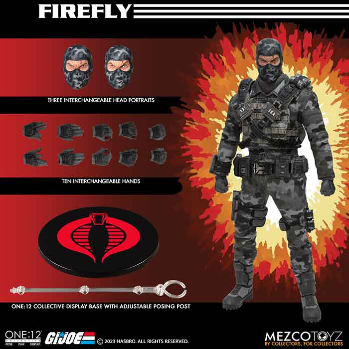 G.I. Joe 6 Inch Action Figure One 12 Collective - Firefly