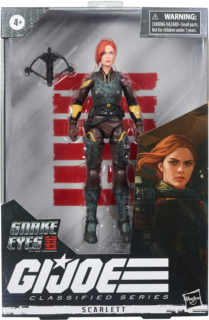 G.I. Joe Origins Movie 6 Inch Action Figure Classified Series 2 - Scarlett (Shelf Wear Packaging)
