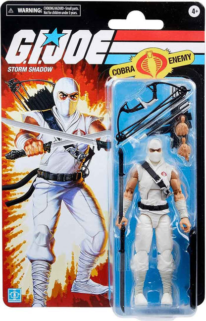 G.I. Joe Classified 6 Inch Action Figure Retro Exclusive - Storm Shadow (Shelf Wear Packaging)