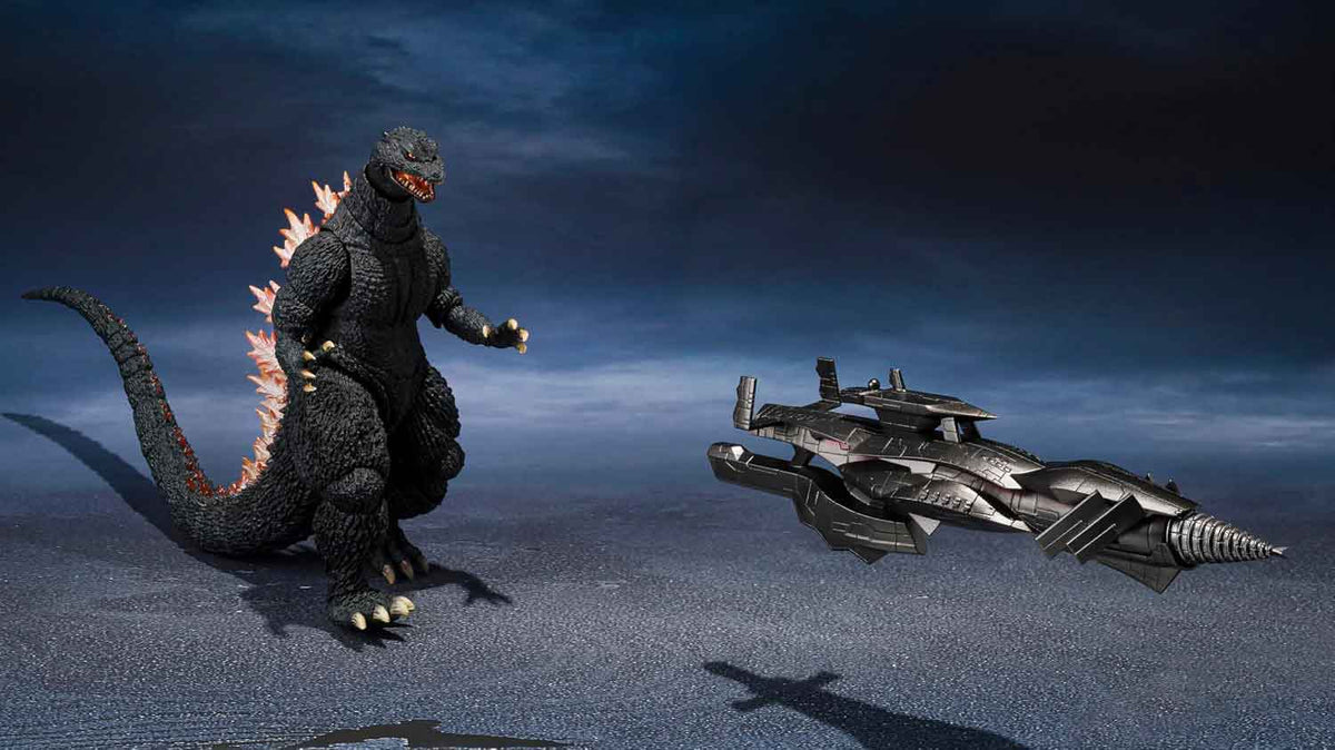 Godzilla New Gotengo 6 Inch Action Figure S.H.MonsterArts - Godzilla 2004 Heat Ray ver. (Pre-Order Ships Oct. 2026)