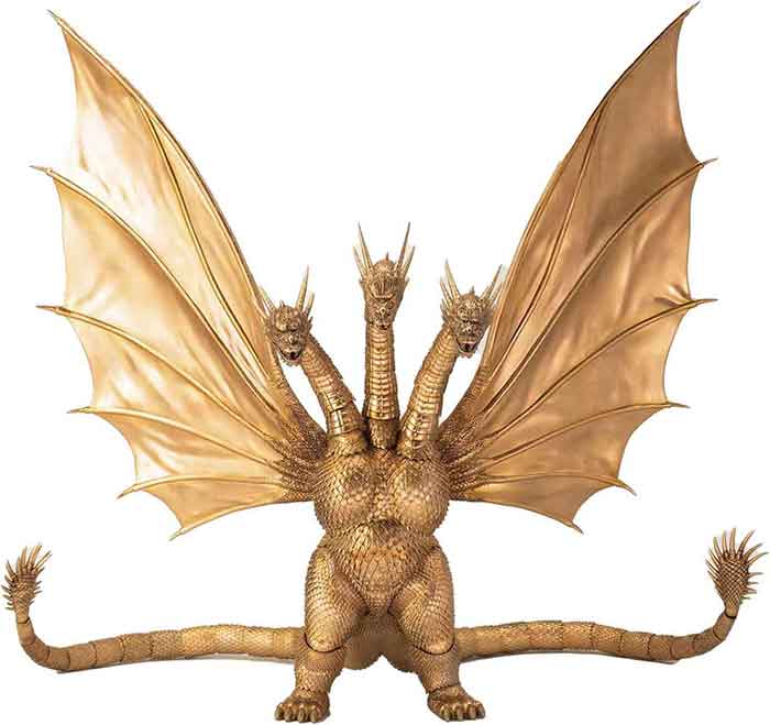 Godzilla vs. King Ghidorah 13 Inch Action Figure Exquisite Basic Series - King Ghidorah 1991