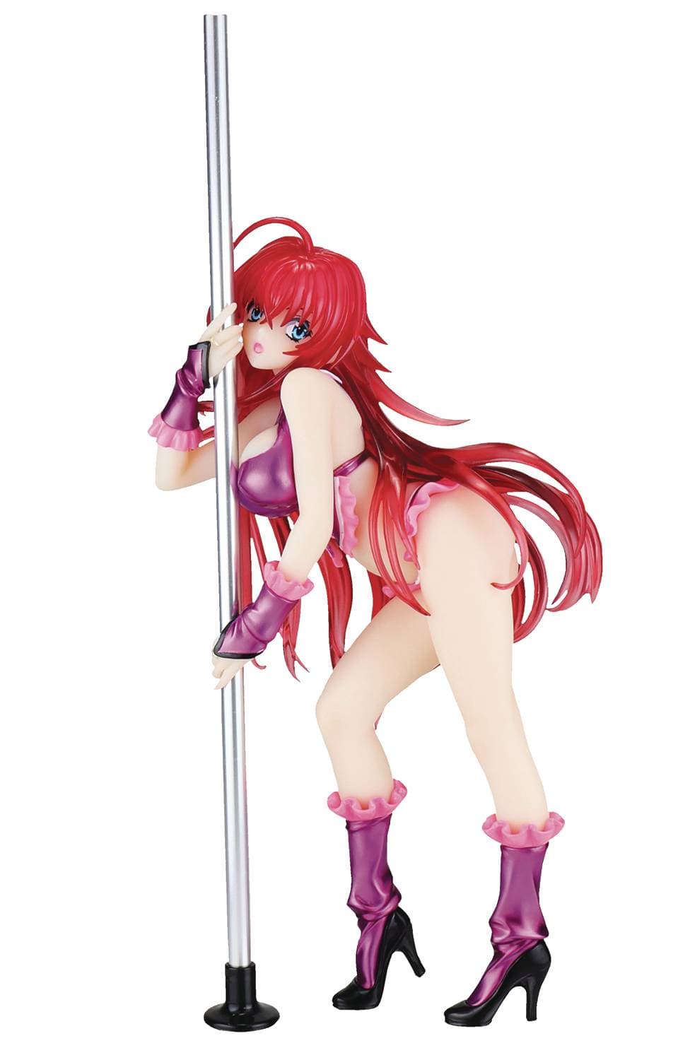 Kaitendoh: High School DXD - Risa Gremory, Pole Dance Purple Color