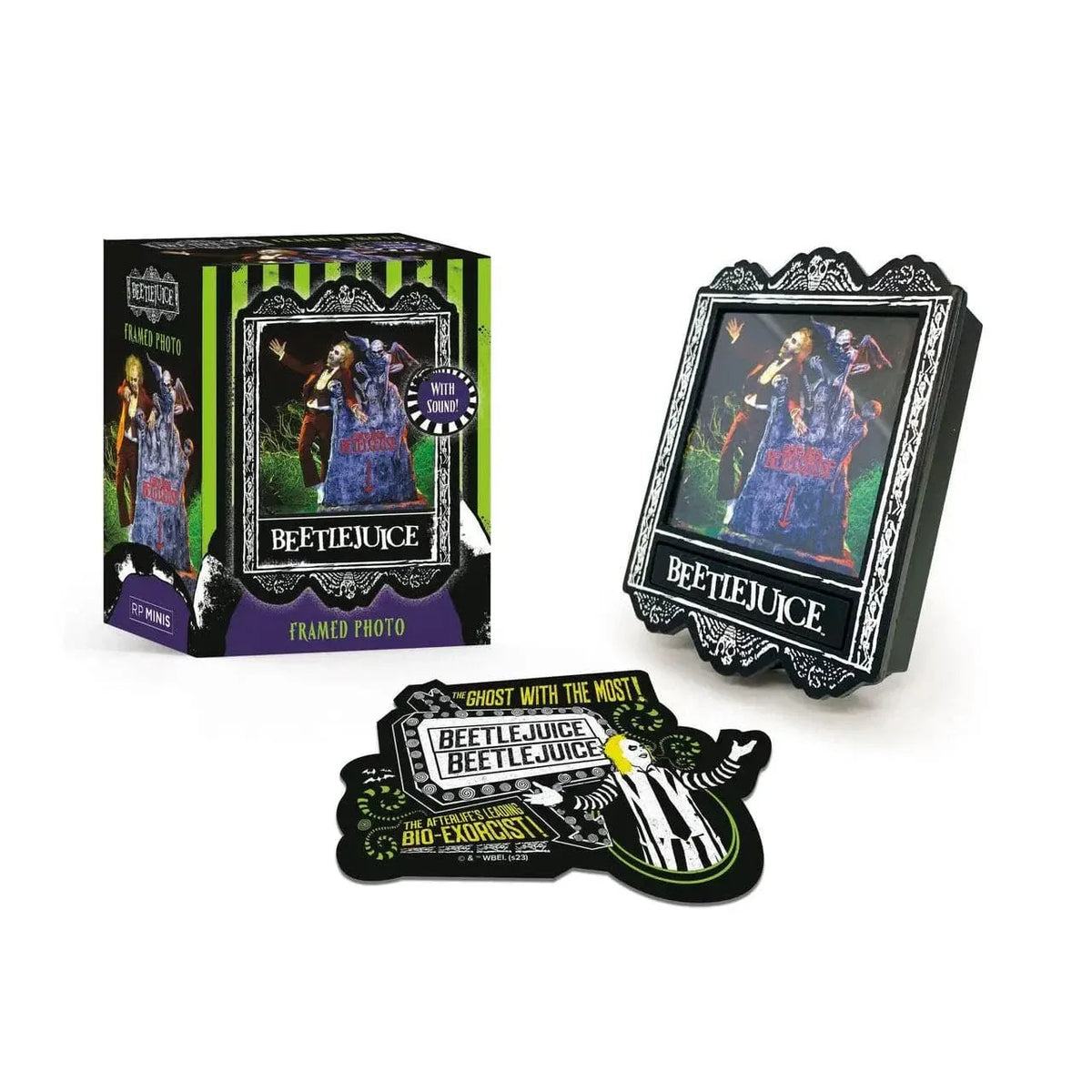 Beetlejuice: Framed Photo: with Sound! [Mini Kit]