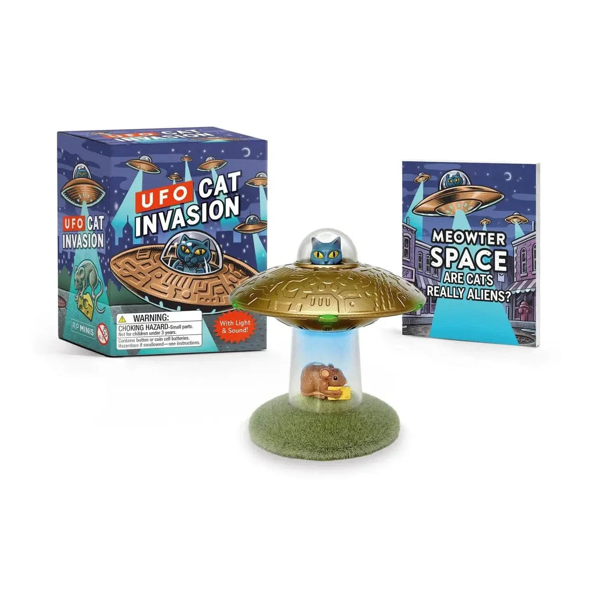 Ufo Cat Invasion: with Light and Sound! [Mini Kit]