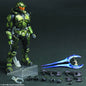 Halo 2 8 Inch Action Figure Play Arts Kai - Master Chief Anniversary Edition (Shelf Wear Packaging)